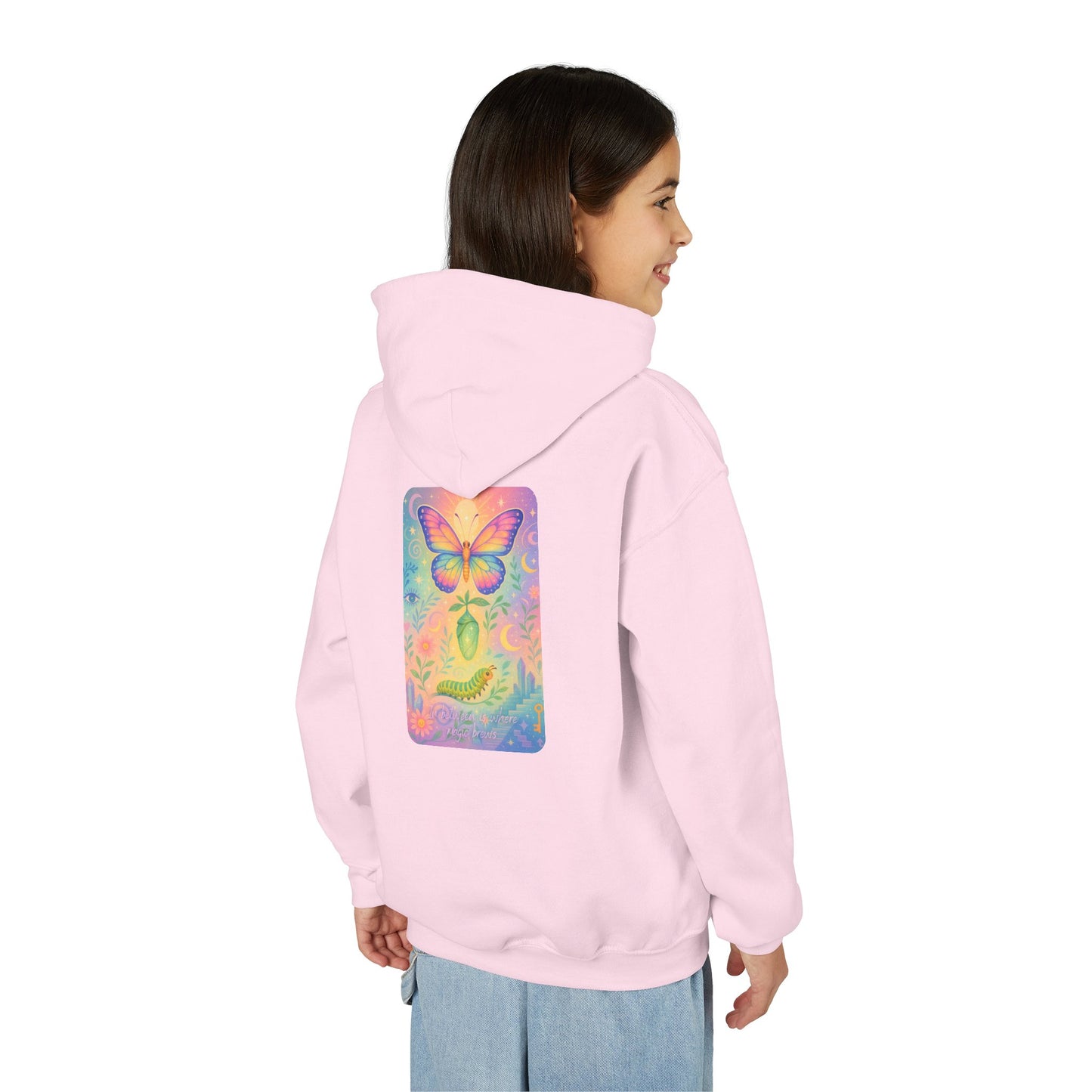 In between is where magic brews - Youth Hoodie